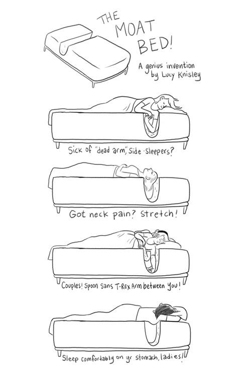 The Moat bed - Lucy Knisley