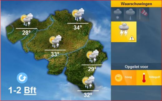 Weer België